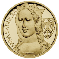 Súprava zlatých medailí 4 x 1/10 Oz Karol IV. a jeho manželky 2008 Proof
