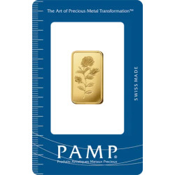Zlatý zliatok 10 g PAMP Ruže