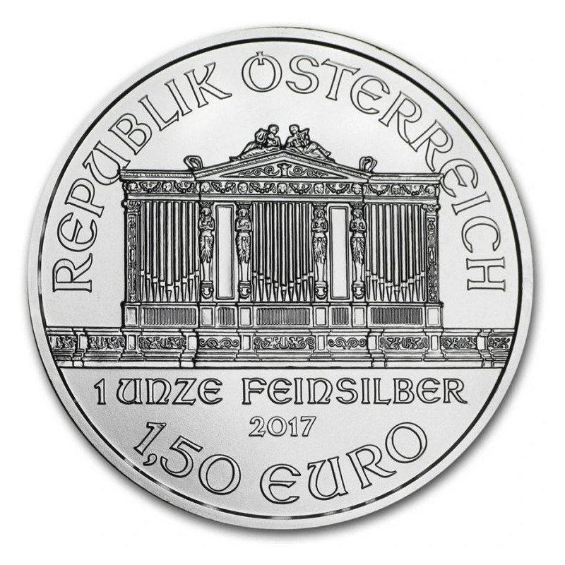 Platinová minca 1 Oz Wiener Philharmoniker 2017