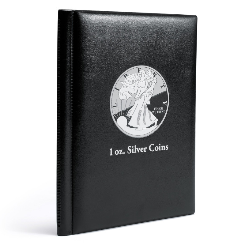 Vreckový album na 48 strieborných mincí do velikosti 41 mm