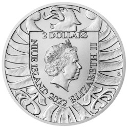 Strieborná minca 1 Oz Český lev 2022