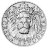 Strieborná minca 1 Oz Český lev 2022