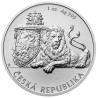 Strieborná minca 1 Oz Český lev 2019
