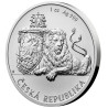 Strieborná minca 1 Oz Český lev 2018