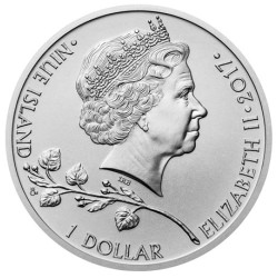 Strieborná minca 1 Oz Český lev 2017