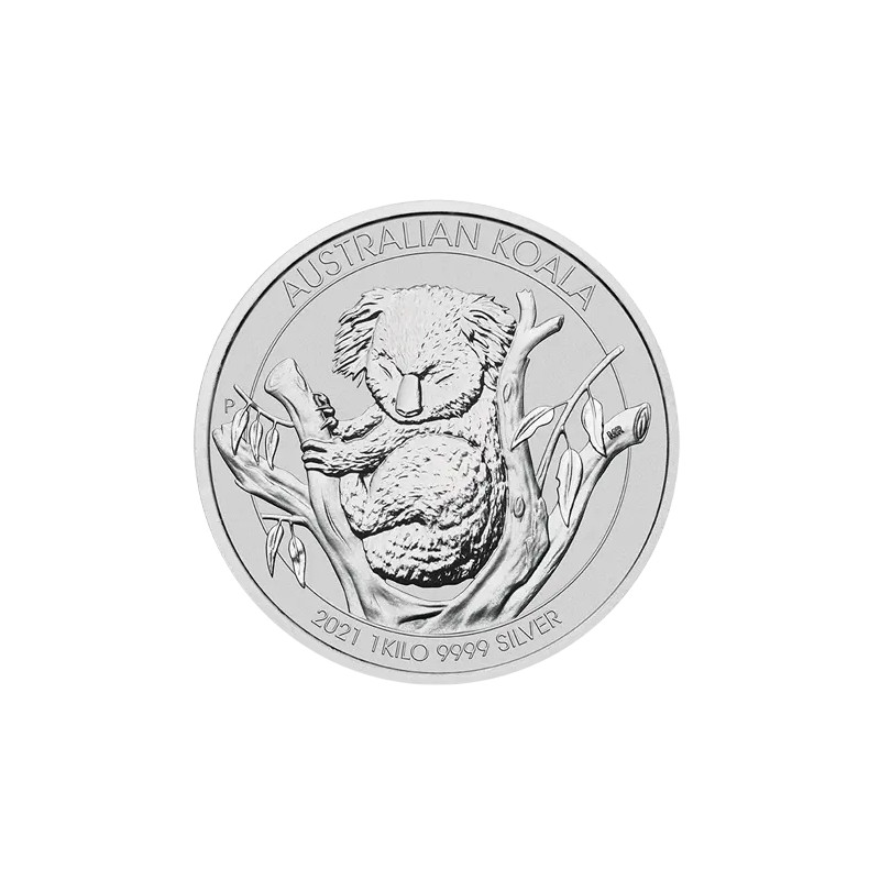 Strieborná minca 1 Kg Koala 2021