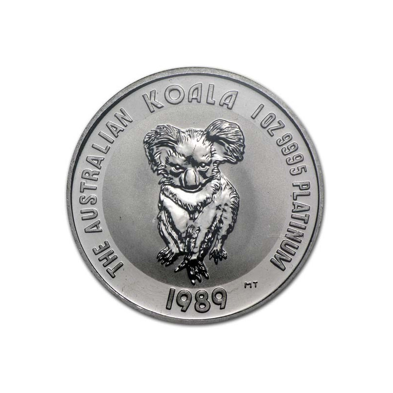 Platinová minca 1 Oz Australian Koala 1989