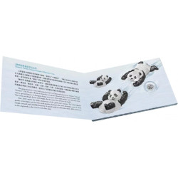 Platinová minca 1 g China Panda 2022