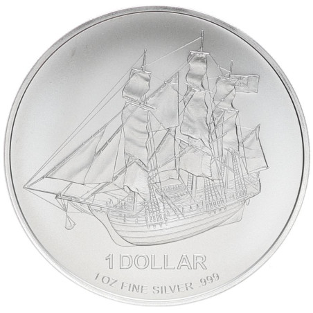 Strieborná minca 1 Oz Bounty 2009