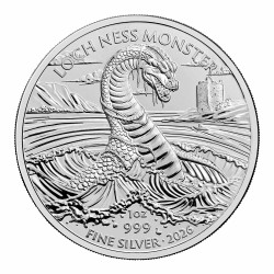 Strieborná minca 1 Oz Legendary Creatures Loch Ness Monster 2026