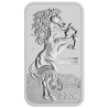Strieborná minca 1 Oz Rectangular Lunar Horse 2026