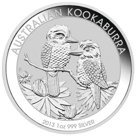 Strieborná minca 1 Oz Kookaburra 2013