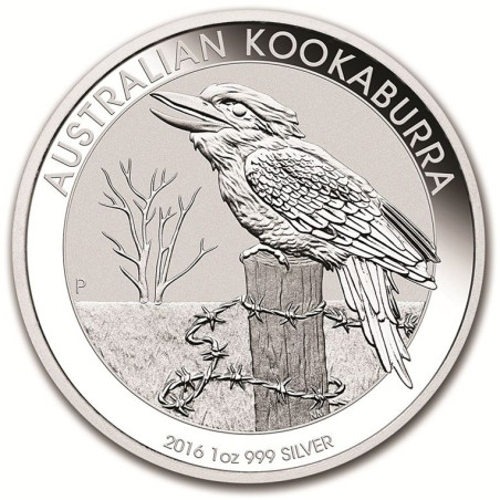 Strieborná minca 1 Oz Kookaburra 2016