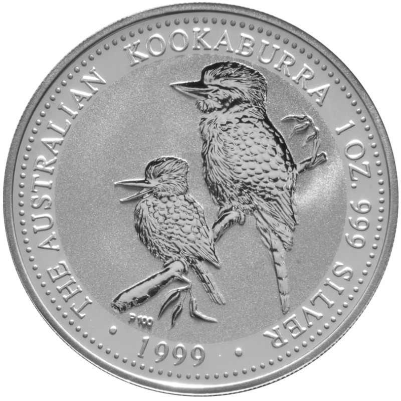 Strieborná minca 1 Oz Kookaburra 1999