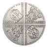 Platinová medaila 500 g Katedrála vo Velehrade