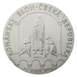 Platinová medaila 500 g Románsky sloh