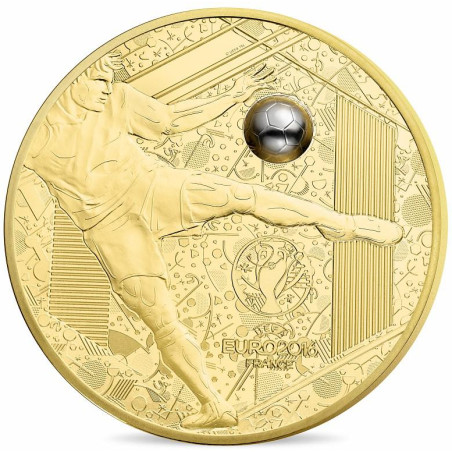 Zlatá minca 1 Oz Majstrovstvá Európy vo futbale FRANCE UEFA EURO 2016