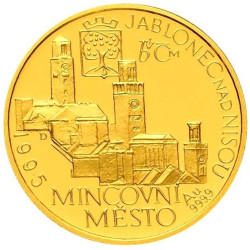 Zlatá medaila 1/4 Oz ČM 2 KČ 1995 Standard