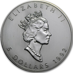 Strieborná minca Maple Leaf...