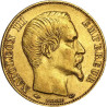 Zlatá minca 20 Frank Francúzsko Napoleon III rôzne roky (1852-1870)