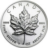 Strieborná minca Maple Leaf 1998