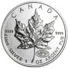Strieborná minca Maple Leaf 2000