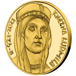Zlatá minca 1 Oz k 1100. výročiu úmrtia kňažnej Ludmily Proof