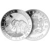 Strieborná minca 1 Oz African Wildlife Elephant 2017