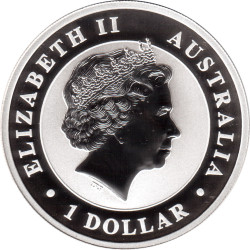 Strieborná minca 1 Oz Kookaburra 2014