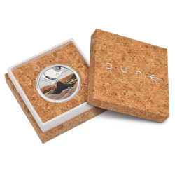 Strieborná minca 1 Oz DUNE Arrakis 2026 Kolorovaná