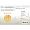 Strieborná minca 1 Oz Kookaburra 2026 Pozlátená (v karte)
