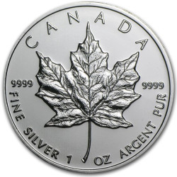 Strieborná minca Maple Leaf  2009