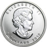 Strieborná minca 1 Oz Maple Leaf 2010