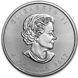 Strieborná minca Maple Leaf...