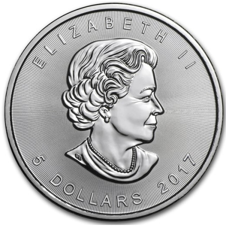 Strieborná minca Maple Leaf  2017