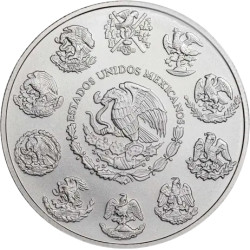Strieborná minca 1 Oz Mexican Libertad rôzne roky