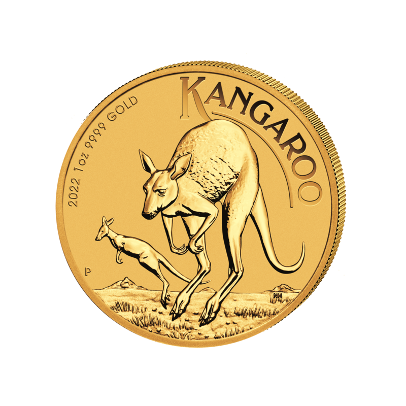 Zlatá minca 1 Oz Kangaroo 2022