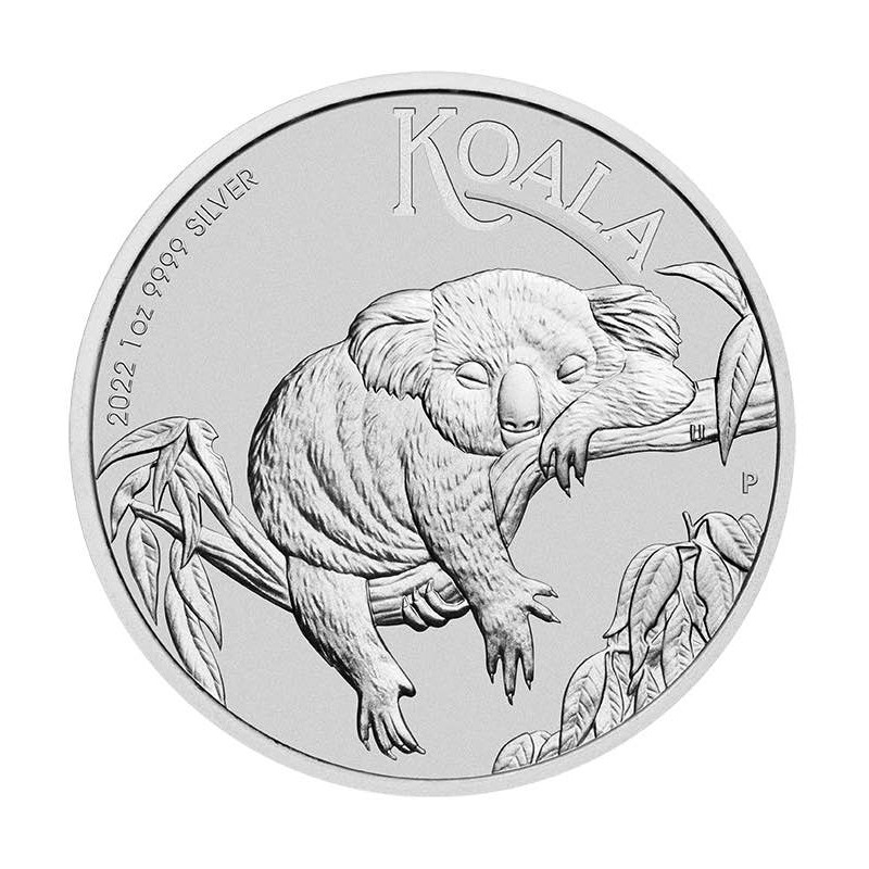 Strieborná minca 1 Oz Koala 2022