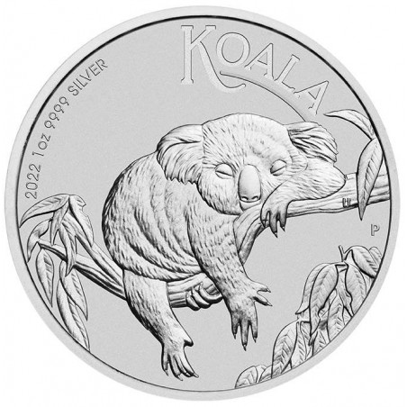 Strieborná minca 1 Oz Koala 2022