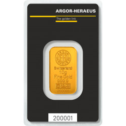 Zlatý zliatok 10 g Argor...