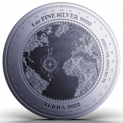 Strieborná minca 1 Oz Terra 2022