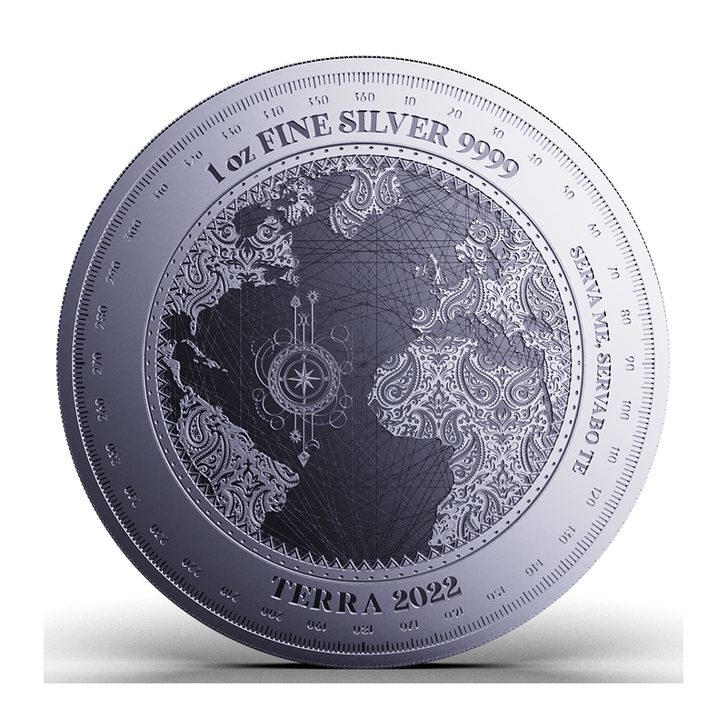 Strieborná minca 1 Oz Terra 2022