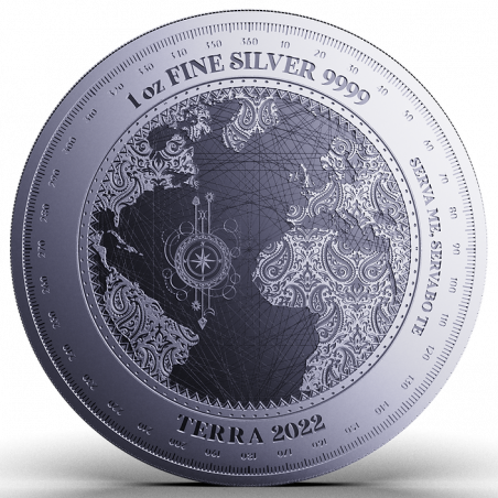 Strieborná minca 1 Oz Terra 2022