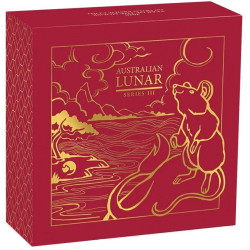Zlatá minca 1 Oz Lunar Series III Year of the Mouse 2020 Proof
