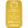 Zlatá tehlička 5 g Münze Österreich Kinebar