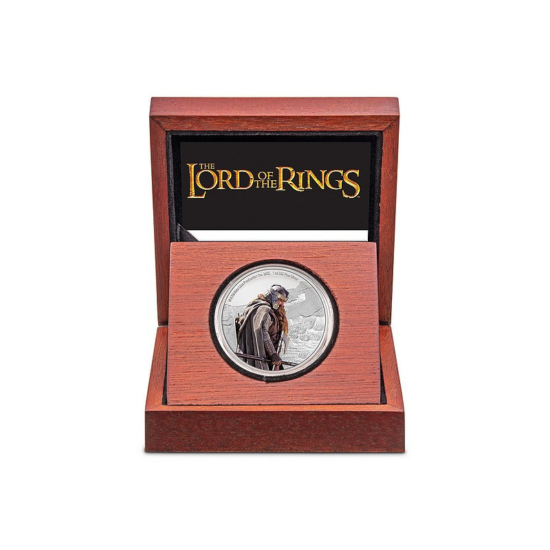 Strieborná minca 1 Oz Lord of the Rings Gimli 2021