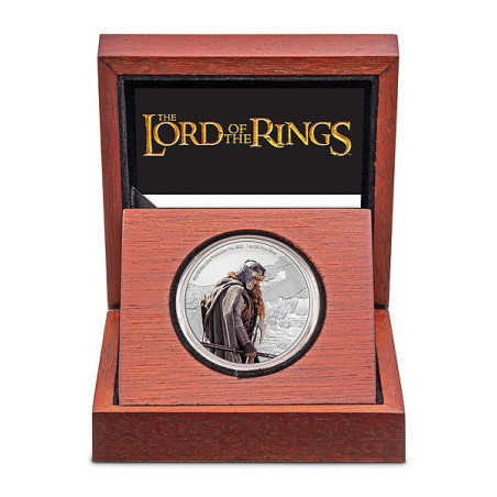 Strieborná minca 1 Oz Lord of the Rings Gimli 2021
