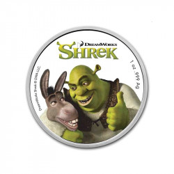 Strieborná minca 1 Oz Shrek 2021