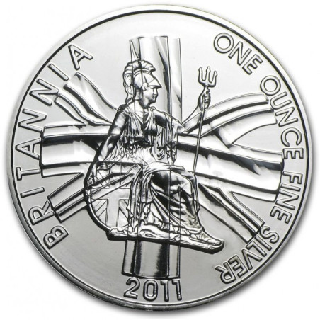 Strieborná minca 1 Oz Britannia 2011
