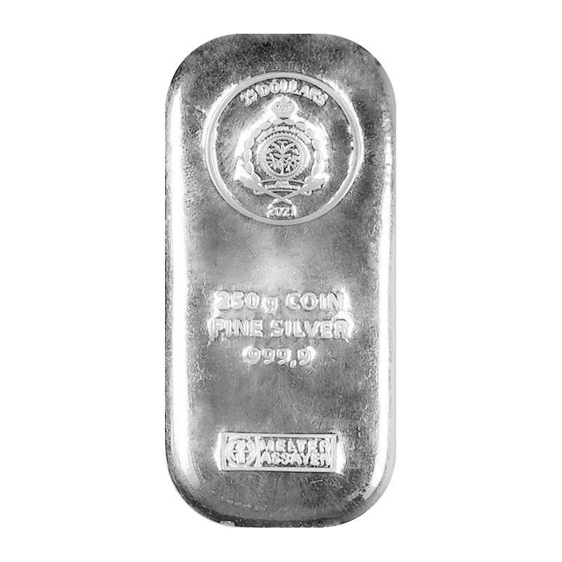 Strieborná minca v tvare zliatku 250 g Argor Heraeus